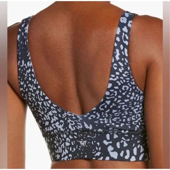 IVL collective blue leopard print sports bra size 2 - Picture 2 of 6